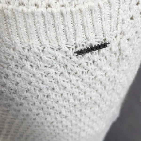 Abercrombie Fitch Womens‎ Open Front Cardigan M Chunky Longline Cozy Layering - Image 4