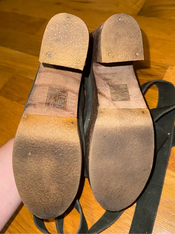 Free people Wrap Platform Sandals - Black - Image 6