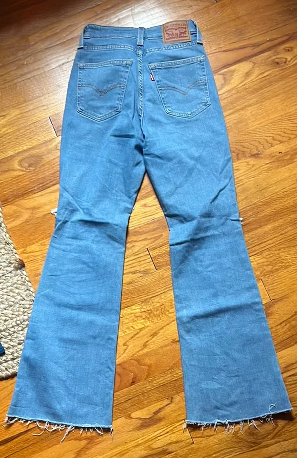 Levis 726 Flare Jeans  - Image 2