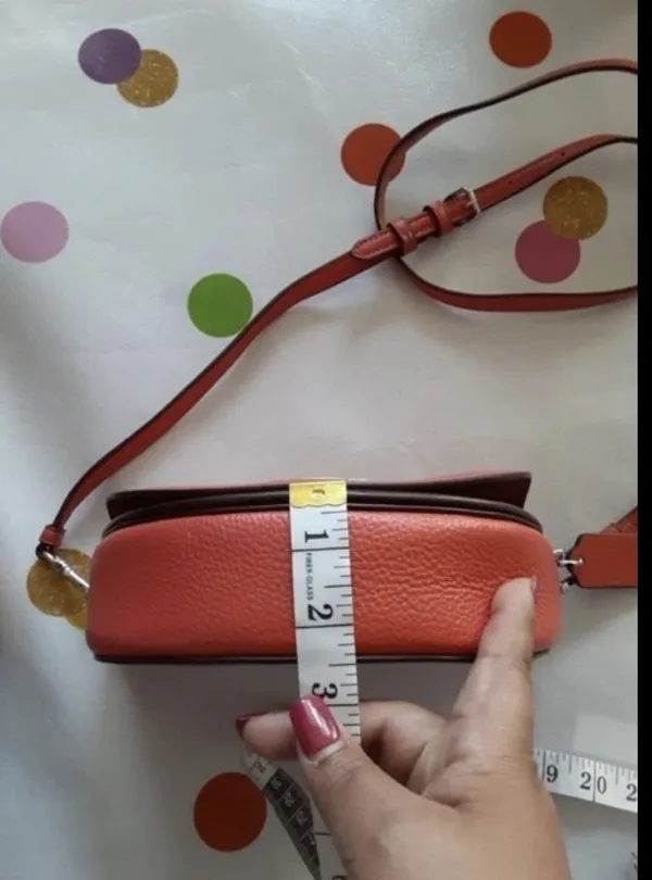 Coach NY Leather Ellen Crossbody Purse - Image 12