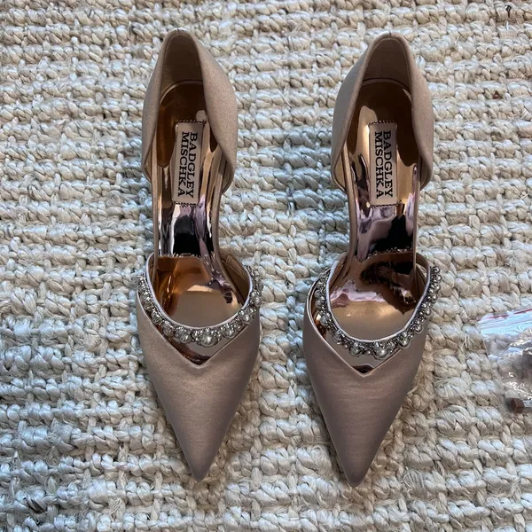 Badgley Mischka Nathalie heel sz 6 - Image 3