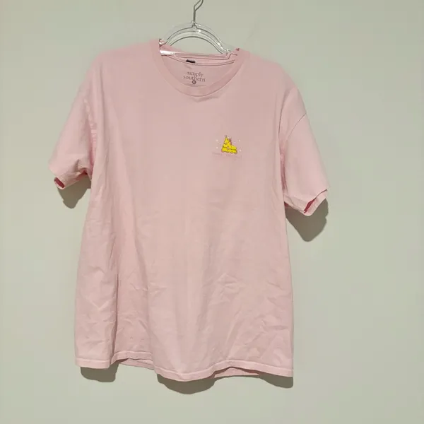 Simply Southern disco Rollerblades Skate‎ find the beauty T-Shirt pink XL - Image 2