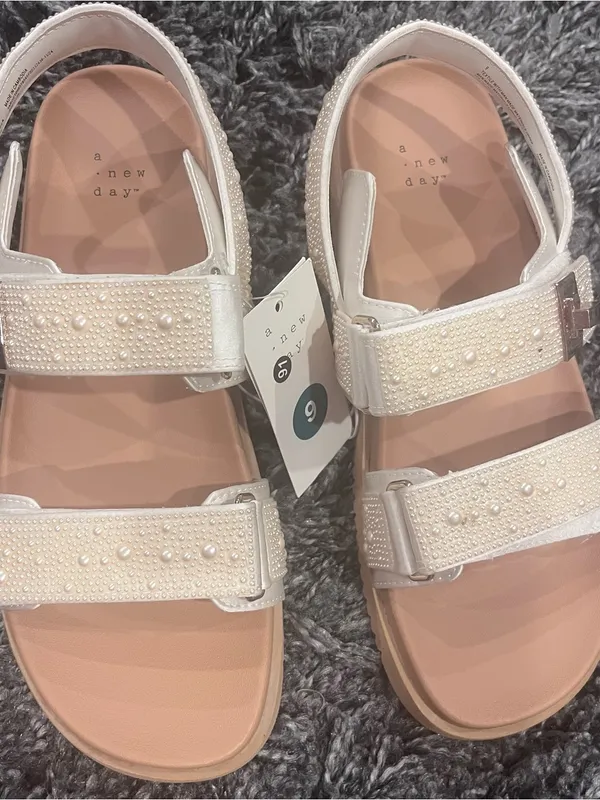 🌸Nwt A New Day Joni Footbed Sandals Size 9🌸 - Image 4
