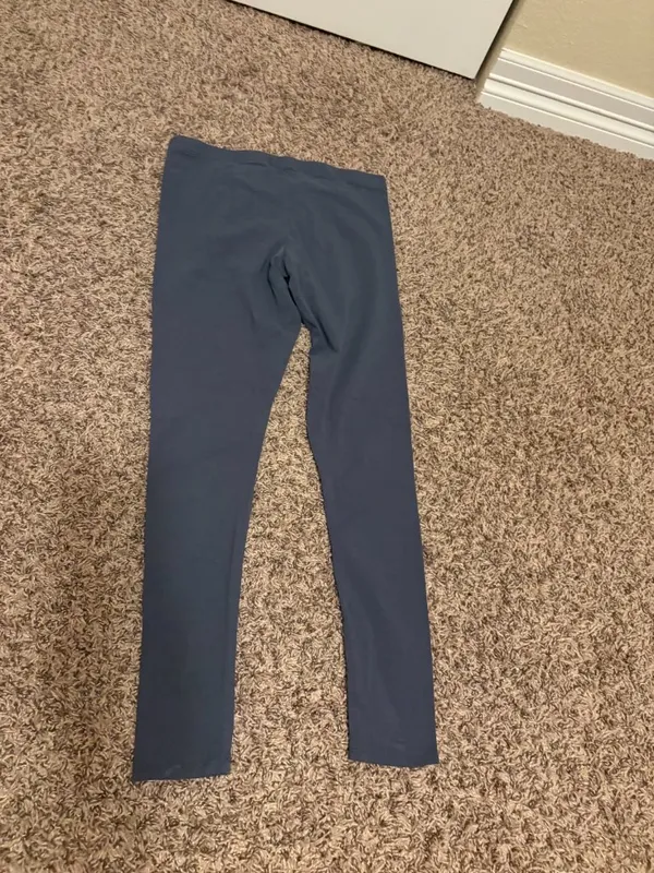 Houston Texans Sleepwear Leggings Women's Small Blue Cotton Blend NFL Elastic - Image 3