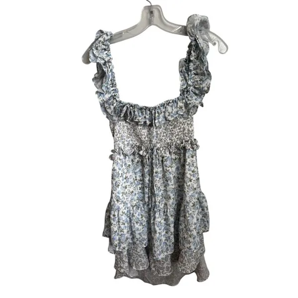 FOR LOVE & LEMONS Riley Mini Dress Medium - Image 3
