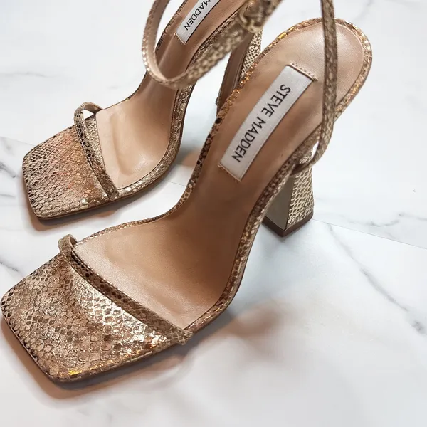 Steve Madden Midnight Snake Heels - Image 3