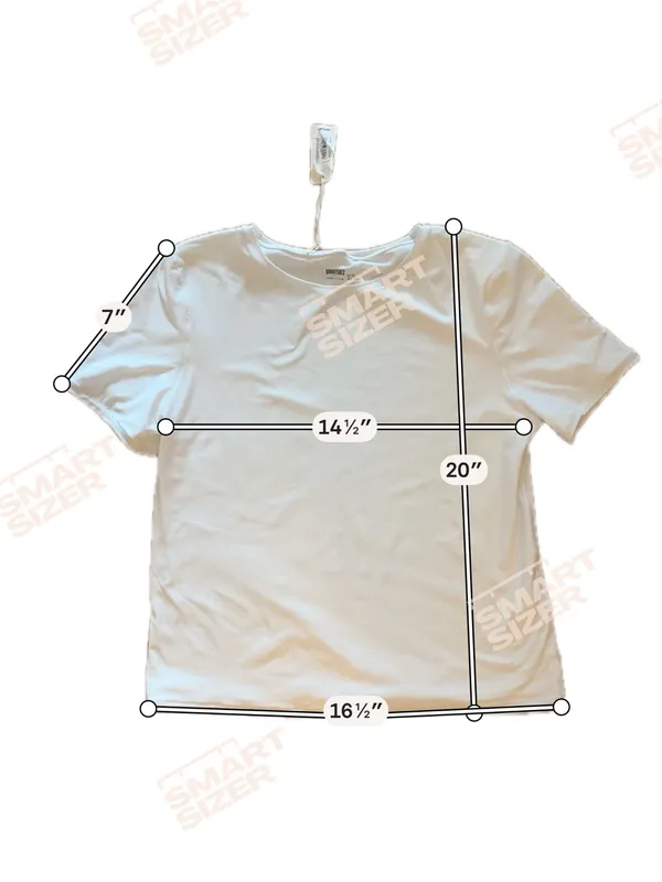 aerie White Crewneck Short Sleeve Top - Image 9