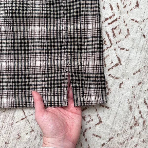 Eyeshadow Plaid mini skirt - Image 3