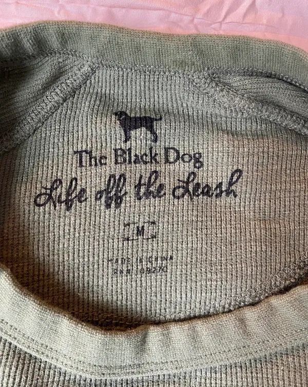 Green Black Dog Long Sleeve - Image 5