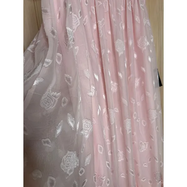 NWT Lulus Phenomenal Sweetness Pink Floral Burnout Bustier Maxi Dress Gala Sz XL - Image 5