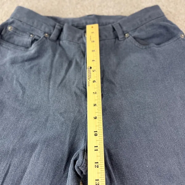 Lauren Jeans Co RL Jeans Women‎ 12 Dark Wash High Rise Straight Denim Normcore - Image 5