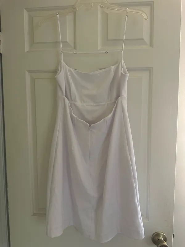 White Abercrombie Dress - Image 2