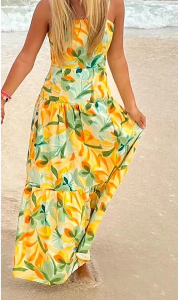 Midi dress Yellow Size XS - Image 2