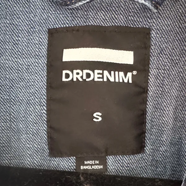 Denim Blue Women's Jean Jacket - Image 3