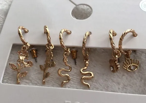 Forever21 earrings, 3 pairs, new - Image 3