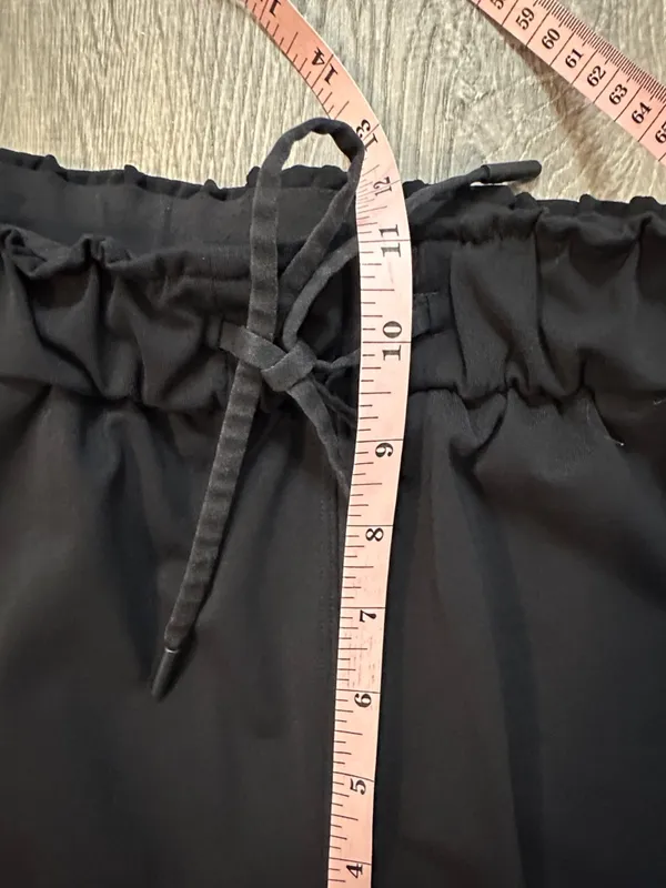 Lululemon Sz 2 Keep Moving High Rise Business Casual‎ Travel Black Jogger Pants - Image 5