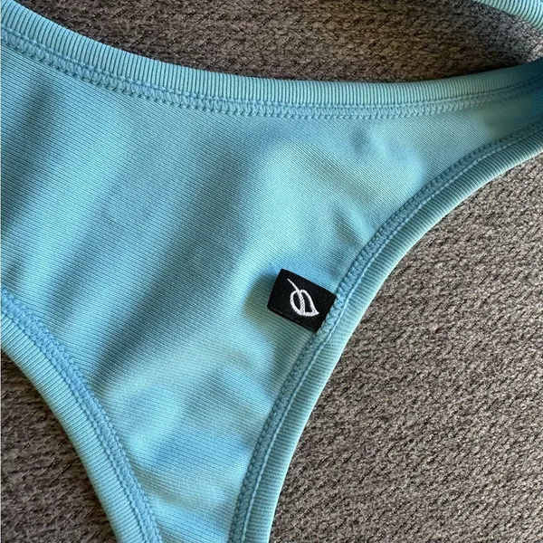 P’tula Bree Racerback Active Tank Top Small Blue - Image 2