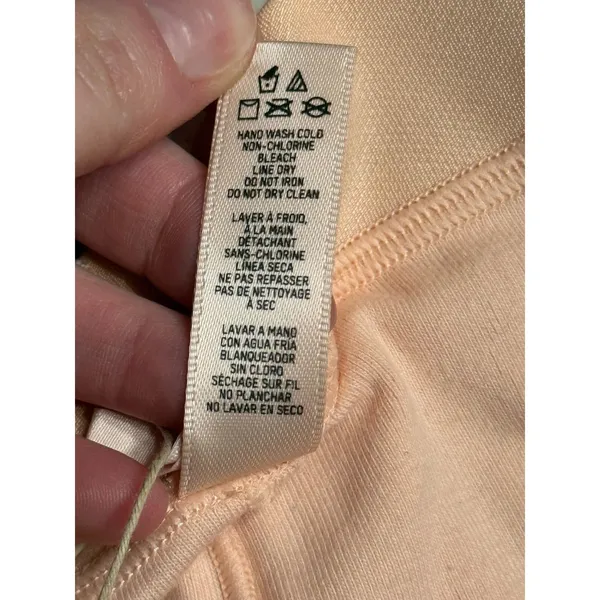 NWT SKIMS Logo Pointelle Legging Quartz Pink Size Large Viral Sold Out Cotton - Image 7