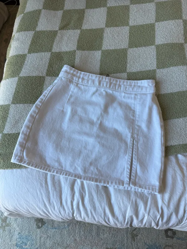 Princess Polly White Skirt Mini - Image 2