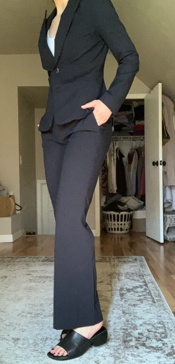 Business Suit Set Blue Size 0 - Image 2