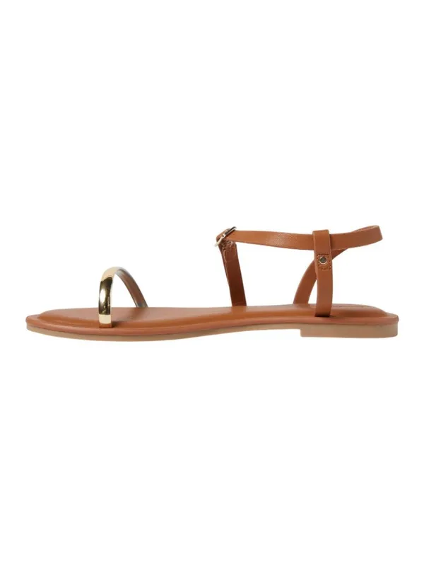 NWT Universal Thread Mildred Ornament Ankle Strap Sandals 93321878 Brown 6M - Image 2