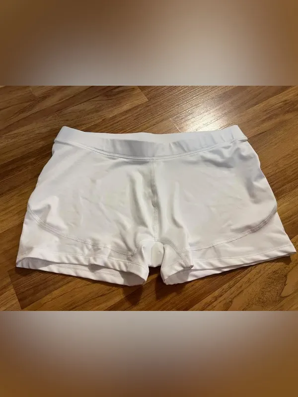 bcg White High-Rise Athletic Shorts - Image 2