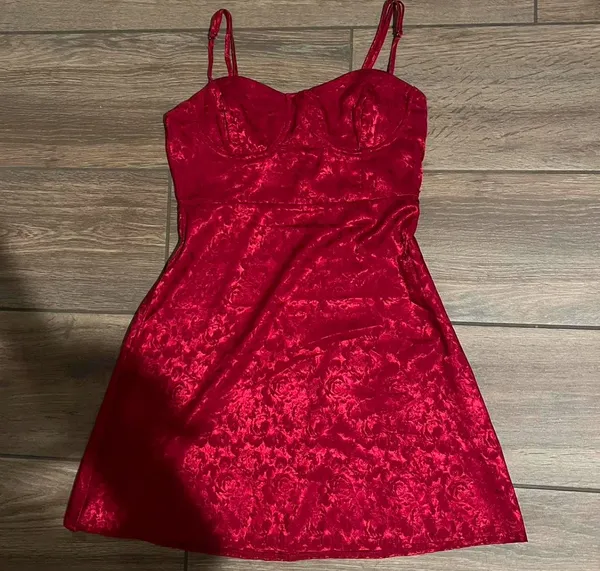Princess Polly Red Mini Dress - Image 3