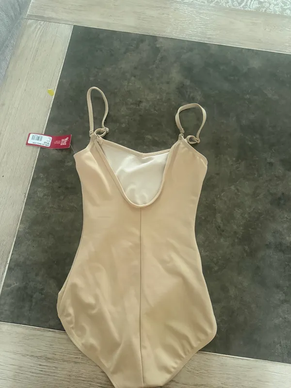 Capezio TEAM BASICS CAMISOLE LEOTARD W/ ADJUSTABLE STRAPS nud S - Image 5