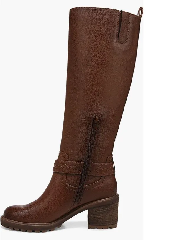 Zodiac Georgia Knee-High Riding Boots, Cognac Size 10 NEW Retail $189 SOLD OUT - Image 3