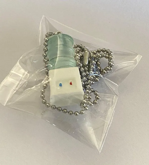 necklace funny Kawaii water server 💚 - Image 3