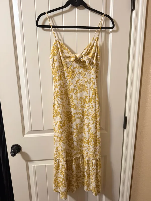 Monteau Los Angeles Floral Midi Dress Size S - Image 2