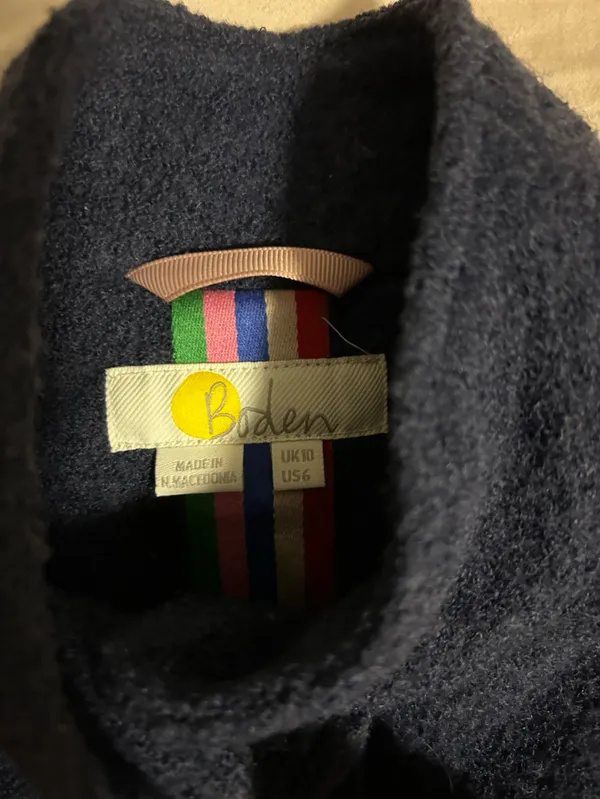 Boden Howell Navy Wool - Image 2