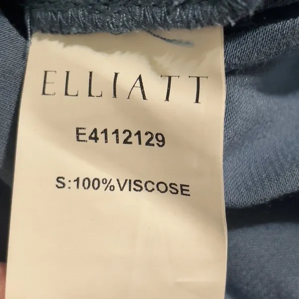 Elliatt Satin One Shoulder Dress Blue Mini Cocktail Party Size Small NWT - Image 13
