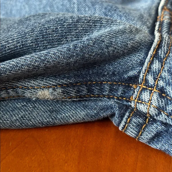 90s Levi’s 512 Jeans - Vintage 1990s Levi's Jeans Straight Leg 512s Size 7 Reg - Image 14