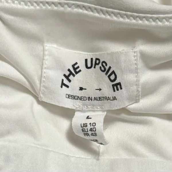 The Upside Legacy Lucette Dress Blue White Pleated‎ Athletic Tennis Pickleball L - Image 9