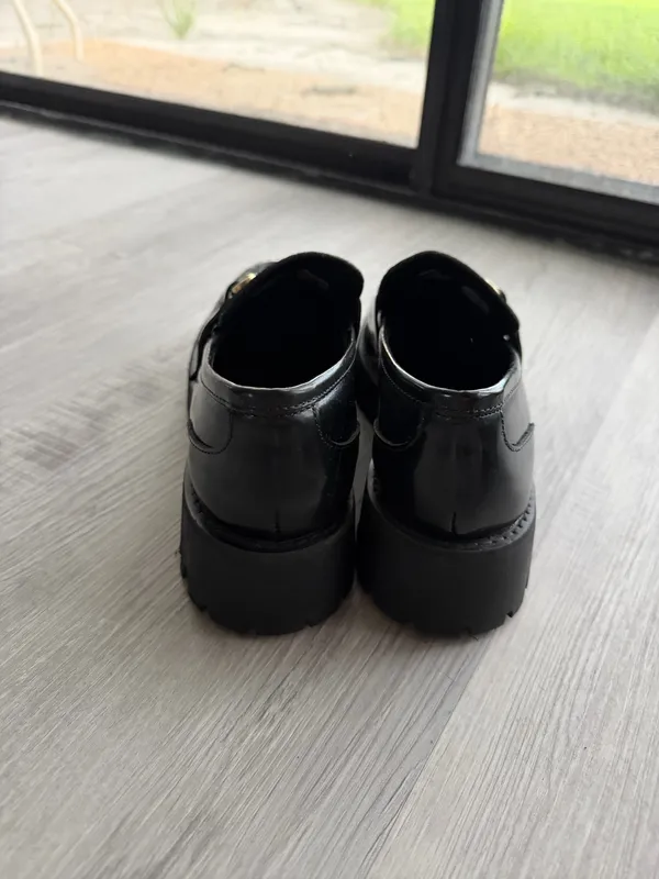Steve Madden Chunky Black Loafers - Image 5