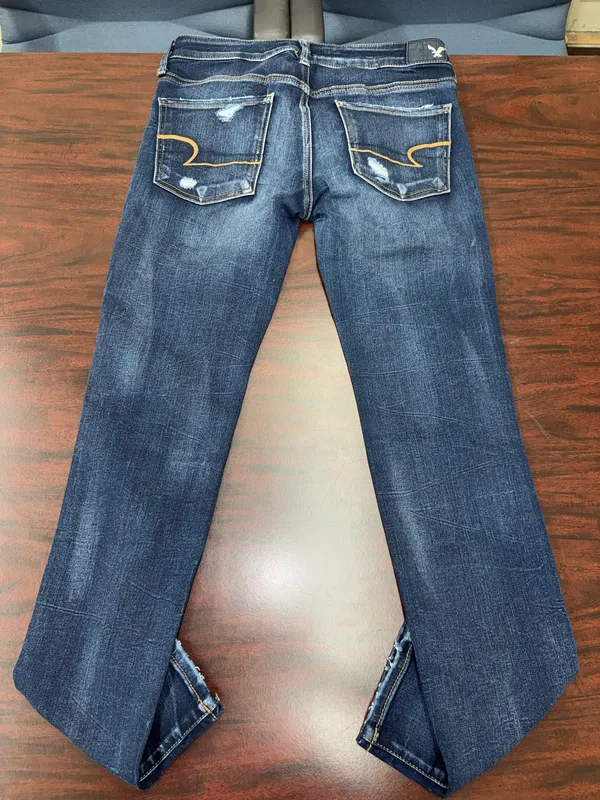American Eagle Super Stretch AEO Denim X Super Low Jegging Size 6 - Image 3