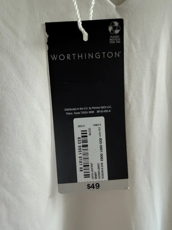 Worthington Bodysuit Women’s Size L - Image 8