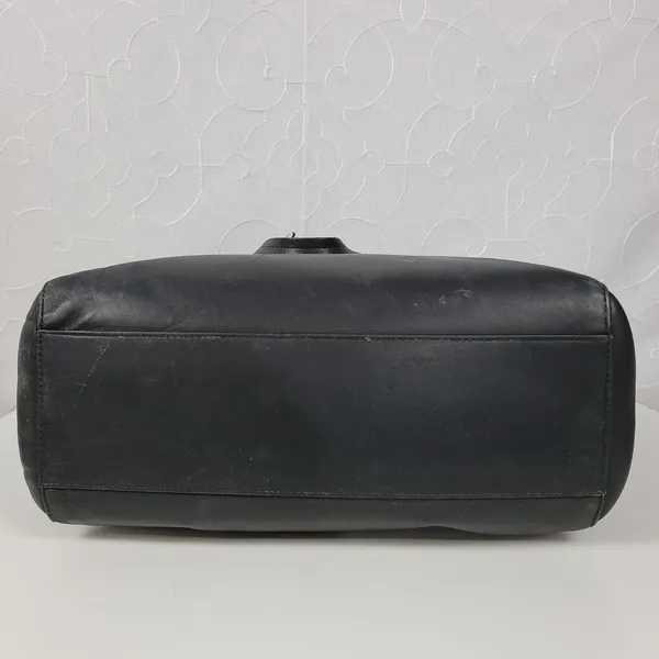 Kate Spade Womens Shoulder Bag Black Monster Eyes Hallie 100% Cow Leather Tote - Image 10