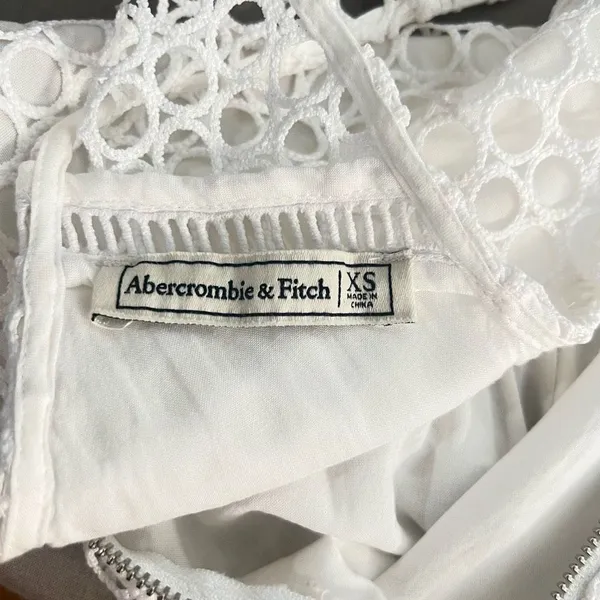 🔥🔥 5/$25 sale 🔥🔥 Abercrombie & Fitch for asos Lace Zip-Back Midi Dress size xs - Image 11