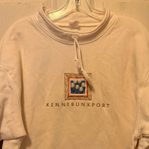 Vintage Kinnebunkport Thick Pullover Size L - Image 2