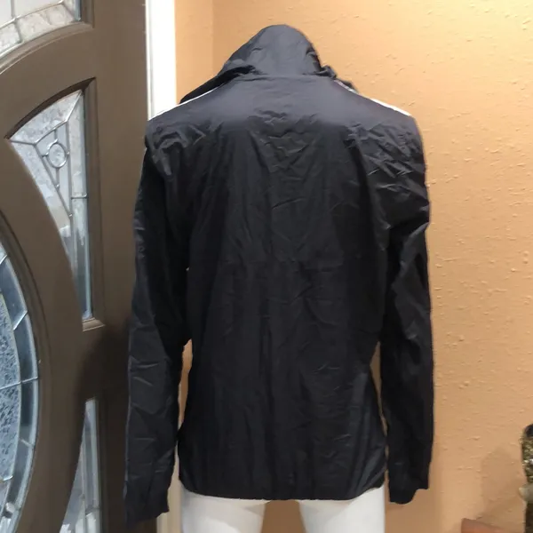 Adidas black full zip windbreaker jacket - Image 6