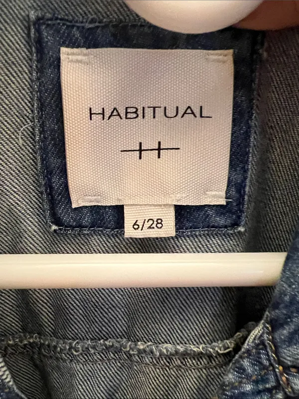 Habitual Denim Blue Short-Sleeve Utility One-Piece - Image 10