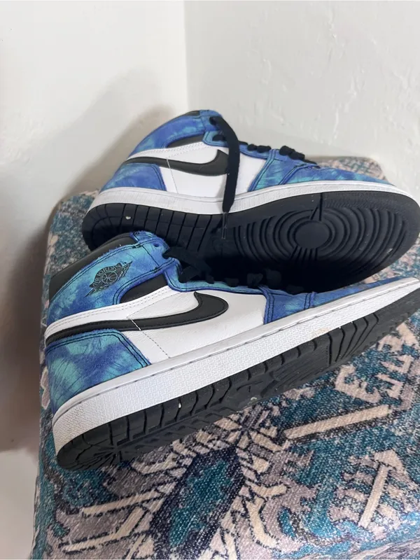 Nike Air Jordan 1 Retro High OG Tie-Dye 2020 CD0461-100 Size 7 RARE - Image 8