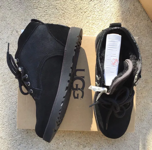 NEW  Bethany suede leather wool slipper boots 7.5 - Image 3