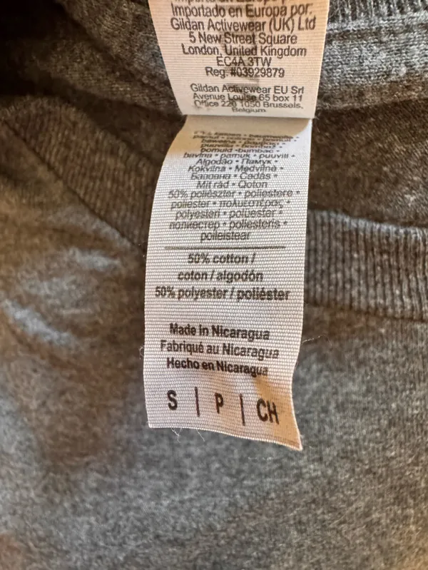 Southern Couture Turkey Thanksgiving Fall Long Sleeve Gray Cotton T-shirt Small - Image 6