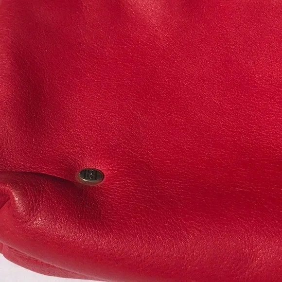 Borelli Genuine Leather Red‎ Bag Red - Image 4