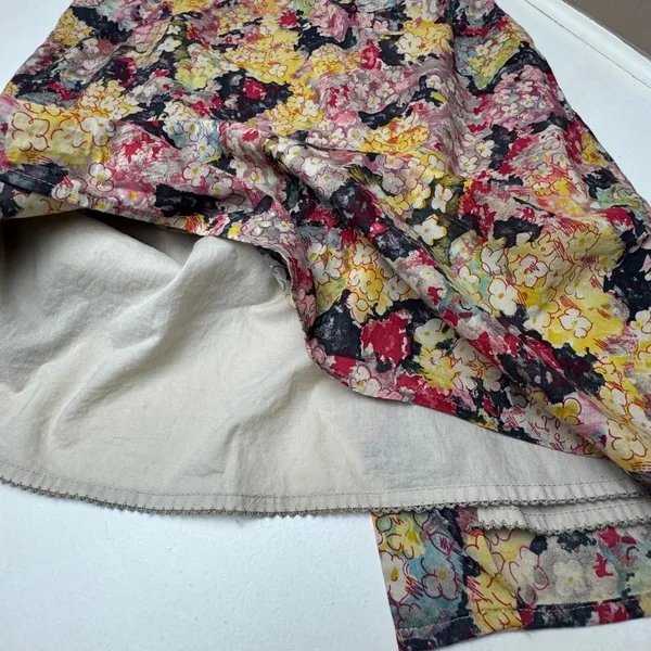 Anthropologie Zehavale Floral Mesh Sheath Dress Sleeveless‎ Romantic Size 4 Boho - Image 9
