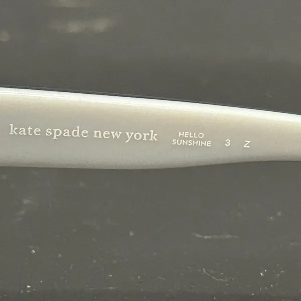 Kate Spade Black Sunglasses with Sleek Design - Image 6