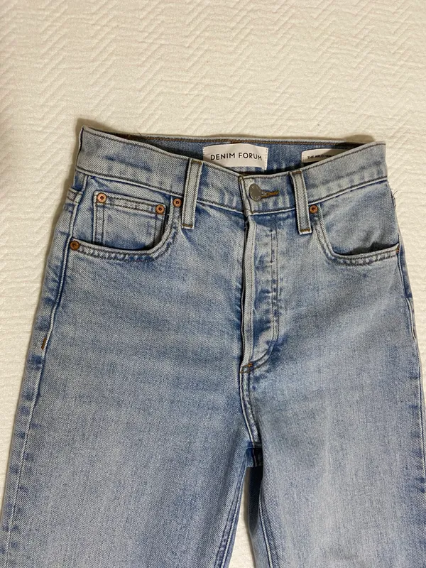 Aritzia Jeans The Arlo High Rice Straight 28L - Image 3